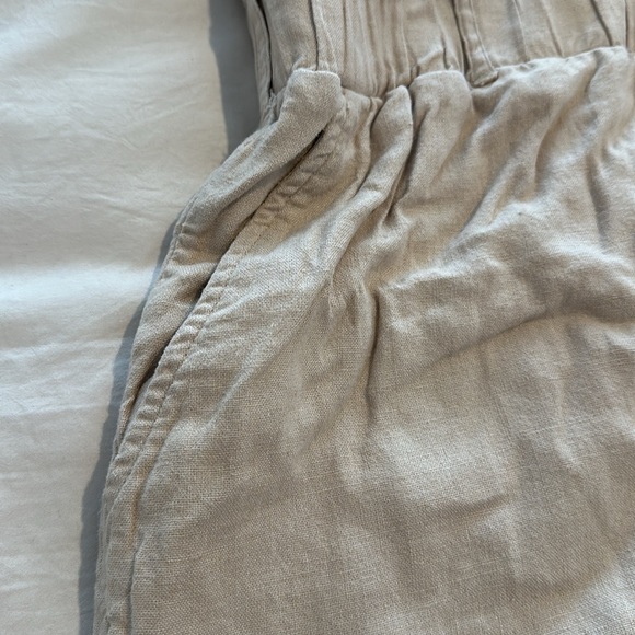 Abercrombie & Fitch Linen Blend Romper - Picture 10 of 11